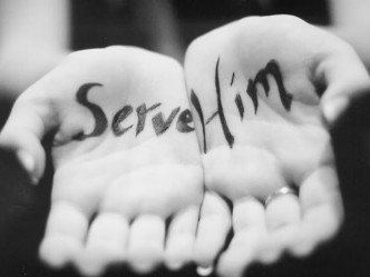 serve him
